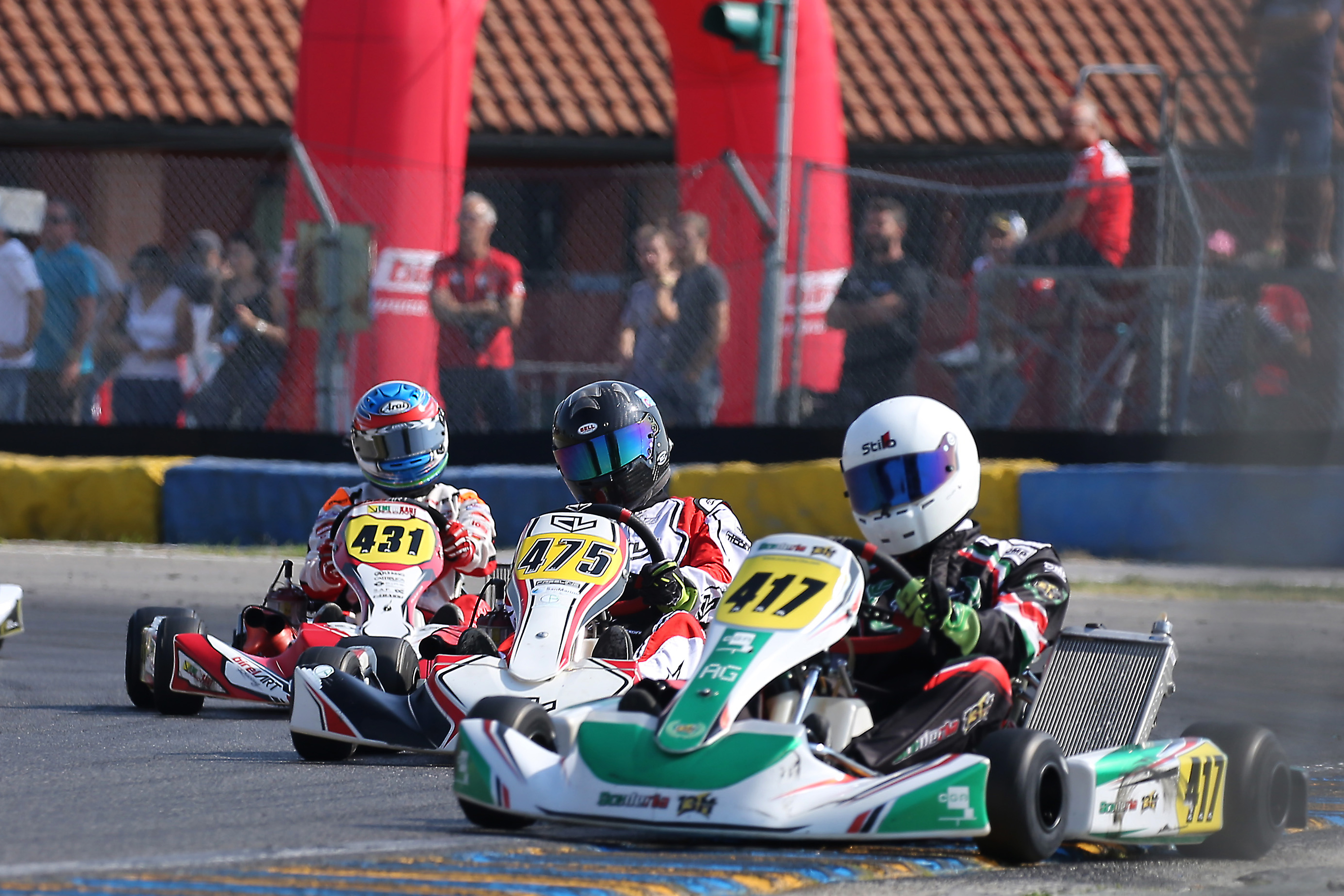 in pista kart